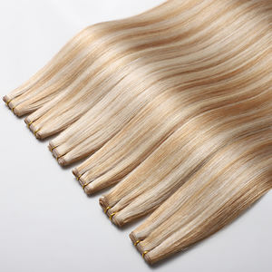 Высококачественные объемные накладные пряди из натуральных человеческих волос, омбре, балаяж, двойной слой, натуральные необработанные бразильские волосы, ручная работа - Product Image 6