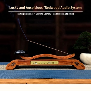 Latest Wooden for V5.3 Remote Control Wireless Rechargeable Battery Large Volume Outdoor <b>Mini</b> Waterproof <b>Speaker</b> - Product Image 2