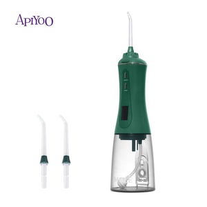 Hydrocureur dentaire portable à <span class=keywords><strong>jet</strong></span> <span class=keywords><strong>d</strong></span>'<span class=keywords><strong>eau</strong></span> avec écran LCD OLED numérique de 350 ml, 150 psi, pour le nettoyage buccal - Product Image 1