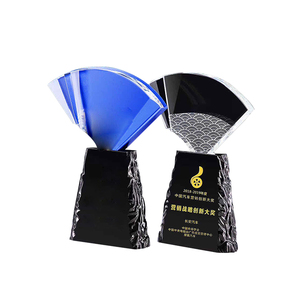 Tùy Chỉnh Pha Lê Lớn Cup Danh Hiệu Khắc Glass Trophy Golf Trophy - Product Image 4