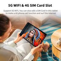 Tablette PC M70-L10 4G LTE 12 pouces, design fin, boîtier métallique, vente en gros d'usine, RAM 8 Go, ROM 256 Go, caméra 5MP+13MP, avec Android 14