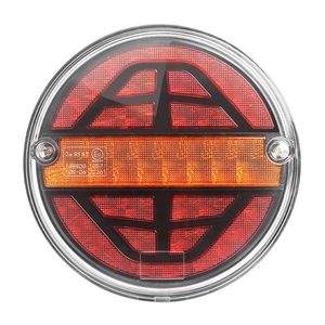 12-24v Led rond led feux arrière remorque Hamburger feux de conduite arrêter clignotant <span class=keywords><strong>feu</strong></span> arrière pour camion camion Van <span class=keywords><strong>caravane</strong></span> - Product Image 1
