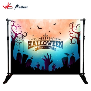 8*8 8*10 Có Thể Thu Vào Lớn Định Dạng Bền Nhiệm Vụ Có Thể Điều Chỉnh Xách Tay Backdrop Bước Và Lặp Lại Biểu Ngữ Đứng - Product Image 1