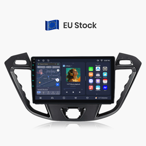 Junsun 9" 1280*720 <b>Wireless</b> Carplay Car Radio for Ford Transit Custom 2013-2018 Smart Car Navigation System Android Video Player - Product Image 1