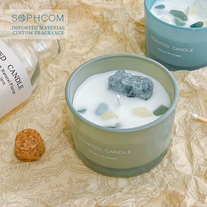Cam kokulu mumlar hediye aromaterapi soya balmumu mumlar stres giderici ev tatlı atmosfer - Product Image 3