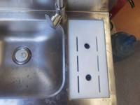304 acier inoxydable abattoir eau chaude couteau de nettoyage porc bovins chèvre abattoir couteau stérilisateur d'eau chaude