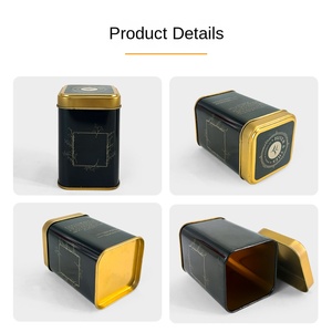 Tùy Chỉnh Thân Thiện Với Môi Lớn Tinplate Canister Cho Cà Phê Trà Ngay Lập Tức Cà Phê Trà Lỏng Thực Phẩm Cấp Kim Loại Jar Cho Bánh Sữa Bao Bì - Product Image 3