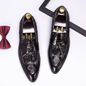 2025 Designer Men's Business Office Leather <b>Shoes</b> for Outdoor Leisure and Casual Wear Anti-Slip Breathable <b>Height</b> <b>Increasing</b> - Product Image 3