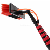 Lavage à pression baguette télescopique en aluminium brosse de nettoyage lavage électrique tuyau d'eau de jardin Lance télescopique