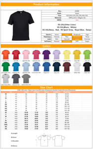 T-shirt Homme Personnalisé Luxe Slim-Fit en Coton 100% 150GSM Grande Taille Style Hip Hop – Collection 2026 OEM - Product Image 2