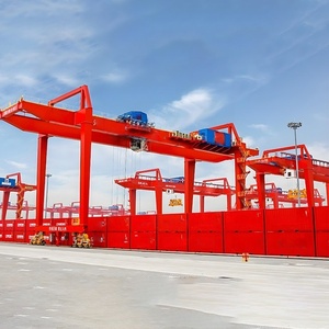 Berkualitas tinggi 50 Ton, 70 Ton, 80 Ton Rmg Rail-mount Gantry untuk halaman kontainer derek - Product Image 2