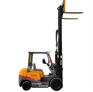 Original Shanghai China Used TCM Diesel <b>Forklift</b> 3ton with Gearbox Pump High Efficiency for Report & Video Inspection for Sale - Product Image 1