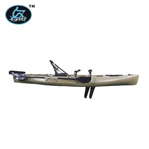 2019 Blue Ocean Hdpe & lldpe Kayak à pédales amélioré <span class=keywords><strong>K2</strong></span> pédale d'entraînement et canoë de course de vitesse motorisé électrique de 5 à 6km - Product Image 3