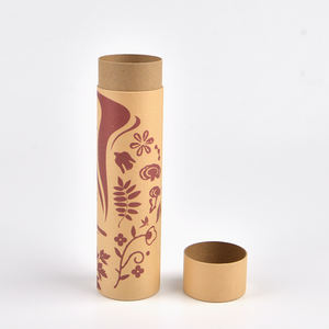 صناديق من الورق المقوى مستديرة من الكرافت قابلة للتحلل الحيوي معاد تدويرها لزجاجة عطر 30 شلن 50 شلن - Product Image 6