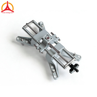 Pince d'alignement de roues de voiture WL/11"-25" avec plaque triangulaire coudée pour toutes les machines d'alignement de roues