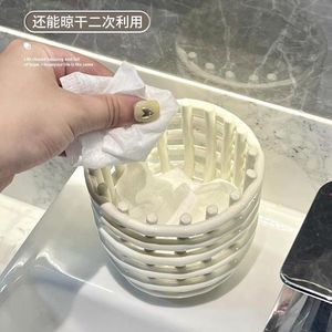 Bathroom <b>Storage</b> <b>Basket</b> For Toothbrushes And Toiletries Eco Friendly Rectangle Shape 1 Layer Personal Care <b>Storage</b> - Product Image 2