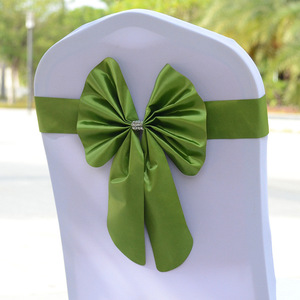 18 colores fiesta boda decoración silla arco satén silla fajas traseras para crear dulce cálido para fiesta de cumpleaños - Product Image 6