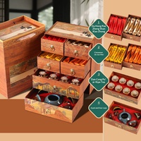 Thé de roche haut de gamme Big Red Robe 160g, coffret cadeau de la fabrique de thé Gutengtang, idéal pour Jin Jun Mei Zhengshan Xiaozhong