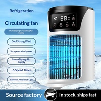Ventilateur de bureau USB mini humidificateur à pulvérisation avec fonction de refroidissement par eau pour le bureau et les dortoirs, modèle S10 Shenzhen
