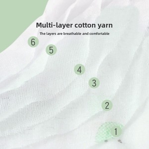 Serviette carrée en gaze pour bébé, <span class=keywords><strong>mouchoir</strong></span> en coton écologique imprimé pour nouveau-né, petite serviette de salive carrée - Product Image 4