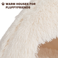 Maison pour chat, tente pour animaux de compagnie, niche pour chien d'intérieur, housse amovible lavable, toutes saisons, pour petits animaux
