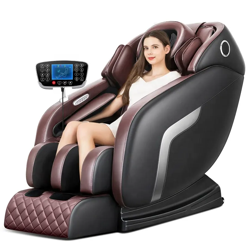 Leercon Oem 2022 Export China Luxe Goedkope Prijs 8D Zero Gravity Full Body Elektrische Massage Stoel Met Luidspreker