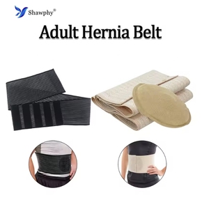 Shawphy Faja de Soporte Abdominal para Hernia, 2 Colores, con Almohadilla de Compresión Ajustable y Hebilla Umbilical Asistida, Rehabilitación Clase I - Product Image 4