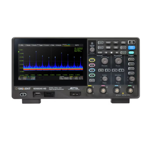 ออสซิลโลสโคปดิจิตอลความละเอียดสูงรุ่น Siglent SDS824X HD Series ความละเอียด 12 บิต อัตราการสุ่มตัวอย่าง 500 MSa/s แบนด์วิดท์ 70MHz 4 ช่องสัญญาณ - Product Image 1