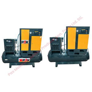 Compresor de Aire Estacionario PVK-DK 7.5 con Tecnología de Secado Avanzada, Sistema Reciprocante Silencioso Accionado por Correa, Refrigerado por Aire, Eficiente, 500 Litros - Product Image 1