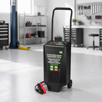 Chargeur de batterie lithium-ion entièrement automatique 2/15/40A 250A/START 12-24V avec prise, contrôlé par microprocesseur, chargeur de voiture 12VDC