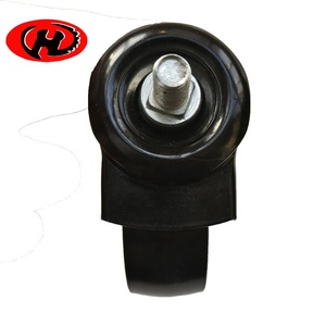 <span class=keywords><strong>3</strong></span> Polegadas 75mm Preto Industrial TPE <span class=keywords><strong>Caster</strong></span> Roda Móveis Rodízio Roda - Product Image 6