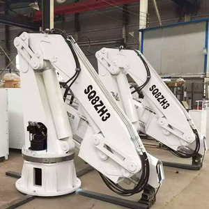 Gru Idraulica Marina da 6,3 Tonnellate per Carico Merci e Movimentazione Materiali in Cantieri Navali - Product Image 4