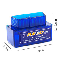 Mini Escáner OBD2 Bluetooth Dual ELM327 V1.5 V05L4, Lector de Códigos de Error de Automóvil, Herramienta de Diagnóstico para Android, iOS y Windows