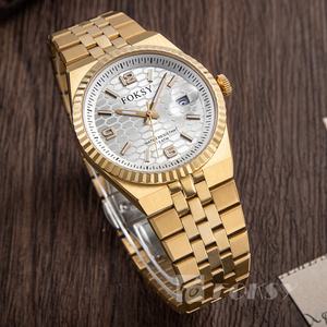 Reloj de Cuarzo de Acero Inoxidable Luminoso de Lujo de Marca Privada de Alta Calidad con Logotipo Personalizado, Movimiento Japonés de 5 ATM para Hombre - Product Image 4