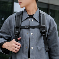 Tas Ransel Pria Premium Kapasitas Besar 2026, Tas Laptop Gaya Motor Fashion, Tas Ransel Kasual Bentuk Stereo