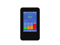 Medidor de CO2 Profesional para el Hogar y la Oficina, Monitor de Calidad del Aire Interior con Sensor de TVOC, Temperatura y Humedad, Medidor de CO2 Inalámbrico 5G