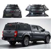 Cubierta Plegable de Acero Galvanizado o Aluminio de 3 Puertas para Camioneta JMC Yuhu5/7/9, Impermeable con Cerradura, Sin Perforación