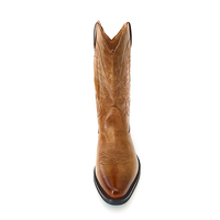 Bottes Montantes pour Hommes, Broderies Faites à la Main, Bottes de Cowboy Western Rétro à Bout Pointu, Chaussures d'Extérieur Cousues à la Main