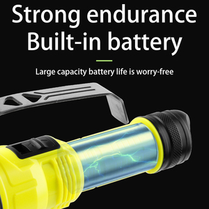 <span class=keywords><strong>Torcia</strong></span> <span class=keywords><strong>Professionale</strong></span> a LED <span class=keywords><strong>Ricaricabile</strong></span> per Immersioni Subacquee Fino a 100M, Super Luminosa e Portatile per Avventure Sottomarine e Snorkeling - Product Image 5