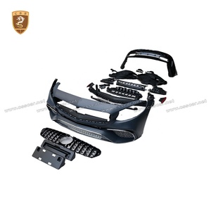 Aggiornamento a S63AMG S65 materiale PP Kit corpo paraurti anteriore per Mercedes Bens classe S coupé <span class=keywords><strong>C217</strong></span> - Product Image 4
