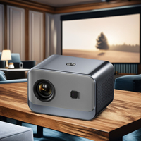 Proyector LED 3D portátil con WiFi Android DLP Lens Lámpara LCD para cine en casa o películas Garantía de 1 año