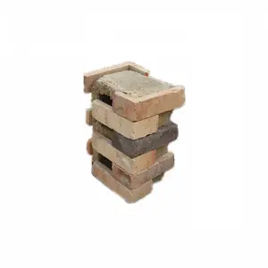 FSNH002 Fire Clay Brick Corner Stone Prices, Old Red Reclaimed Clay Bricks