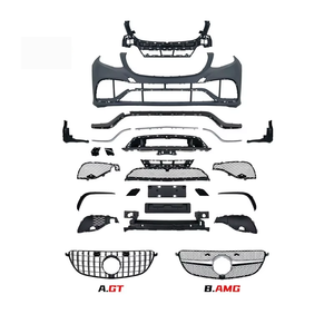 Mise à niveau en gros vers GLE Bodykit GLE Mise à niveau de style ordinaire vers les pare-chocs avant et arrière AMG pour Mercedes-benz W166 - Product Image 4