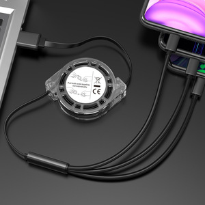 3 في 1 كابل شاحن USB صغير محمول سريع الشحن أندرويد مايكرو نوع C للهاتف لهاتف summast - Product Image 4
