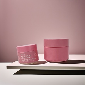 Tarro de vidrio esmerilado ámbar redondo ecológico de 4 oz con impresión de logotipo personalizado, tarros de vidrio rectos para cosméticos y exfoliantes corporales de 120 g con tapa - Product Image 5