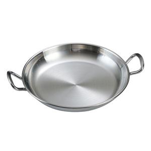 Stainless Steel Snack Plate Double Handle 300 Series Simple Style Fruit Platter - Product Image 1