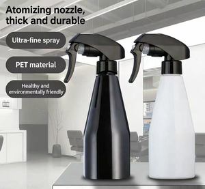 Botella de agua con pulverizador de alta presión, botella con pulverizador de niebla fina para peluquería, botella pulverizadora para salón de belleza - Product Image 4