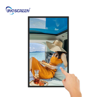 Pantalla Táctil LCD INGSCREEN con Cámara Integrada, Montada en Pared, con CMS Integrado para Centros Comerciales y Tiendas Minoristas