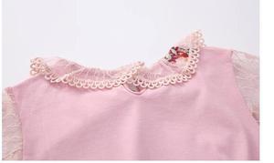 Ropa Infantil, Vestidos Casuales para Niñas, Vestido de Princesa con Bordado de Flores, de Tienda Mayorista en Línea - Product Image 4