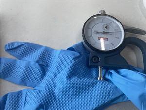 قفازات النتريل النقية 10 ميل 12 ميل، 12 بوصة، بنسيج ماسي لزيادة التماسك، للاستخدام في الصناعة، إصلاح الشاحنات والسيارات، خدمة الأغذية، الميكانيكا، والتنظيف - Product Image 5